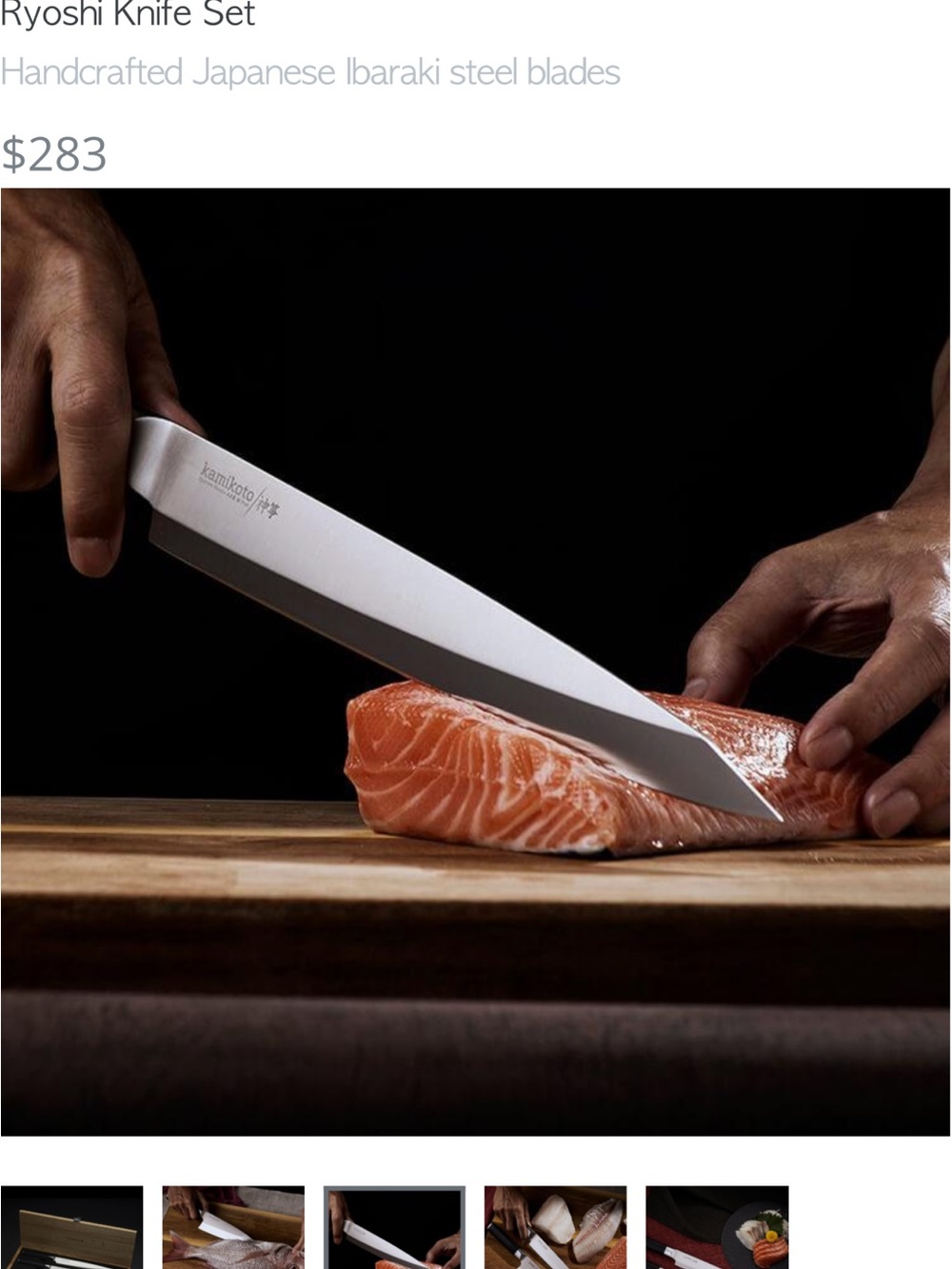 Handcrafted Kitchen Chef Knife - Silver Blade